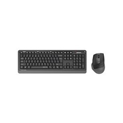 A4tech FGS1035Q, bezdrátový kancelářský set klávesnice s myši, šedá