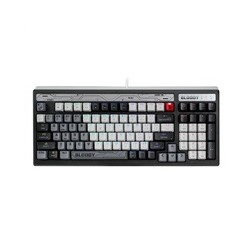 A4tech Bloody B950 podsvícená mechanická herní klávesnice RGB, Brown Switch, USB, CZ, šedá