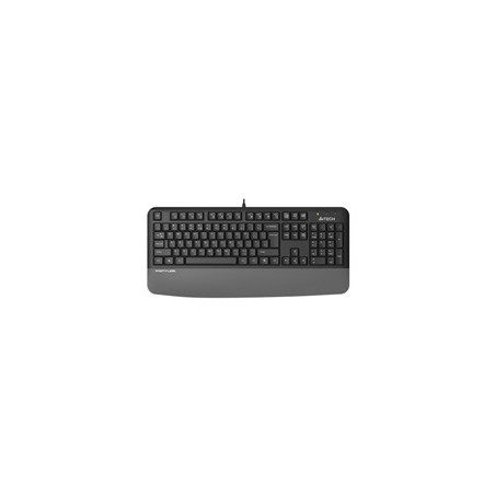 A4tech FK20, multimediální kancelářská klávesnice, CZ/US, USB, šedá