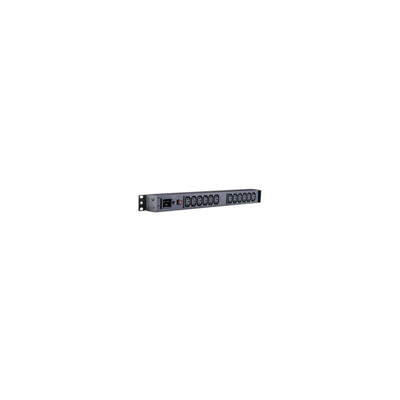 CyberPower Rack PDU, Basic, 1U, 16A, (12)C13, IEC-320 C20