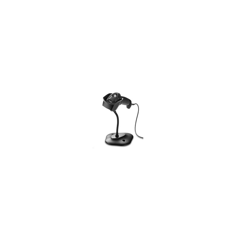 Zebra čtečka DS2208, 2D čtečka čarového kódu, KIT, black, USB-HID + stojan