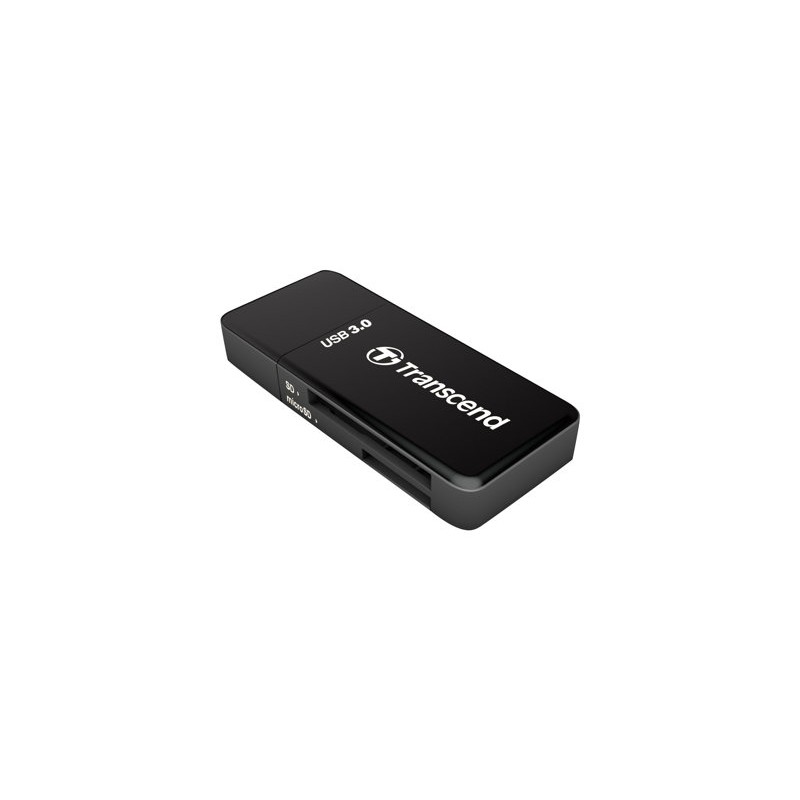 TRANSCEND Card Reader F5, USB 3.0, Black