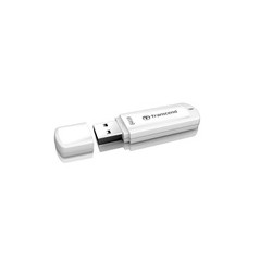 TRANSCEND Flash Disk 64GB JetFlash®370, USB 2.0 (R:16/W:6 MB/s) bílá
