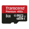 TRANSCEND MicroSDHC karta 8GB Premium, Class 10 UHS-I 300x, bez adaptéru