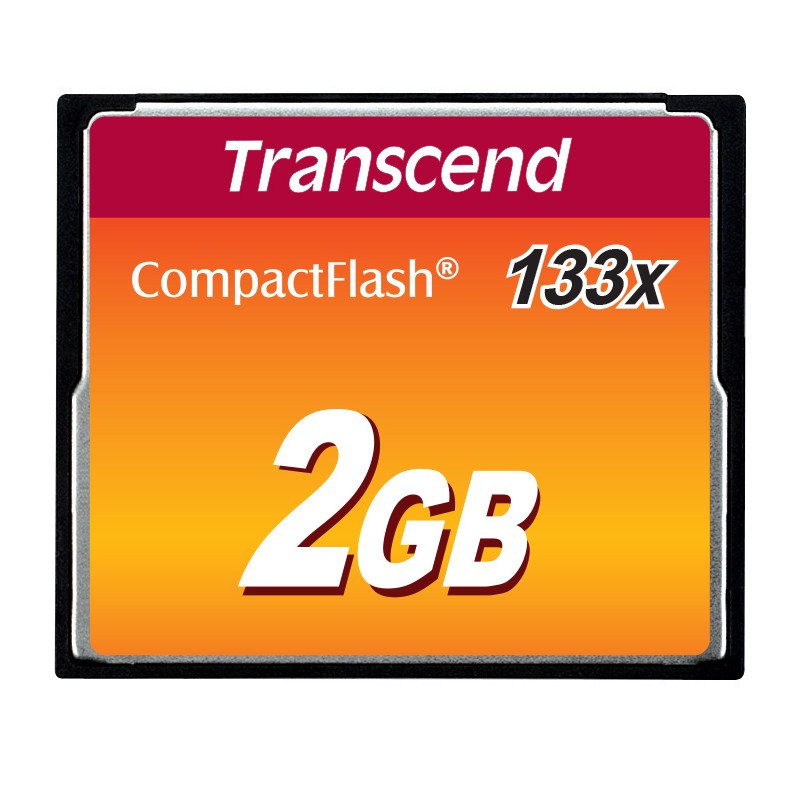 TRANSCEND Compact Flash 2GB (133x)