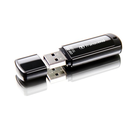 TRANSCEND Flash Disk 16GB JetFlash®350, USB 2.0 (R:13/W:4 MB/s) černá