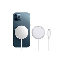 1stCOOL bezdrátová QI nabíječka 15W, přenosná, magnetická, MagSafe kompatibilní, bílá
