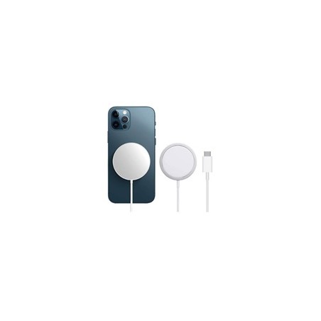 1stCOOL bezdrátová QI nabíječka 15W, přenosná, magnetická, MagSafe kompatibilní, bílá