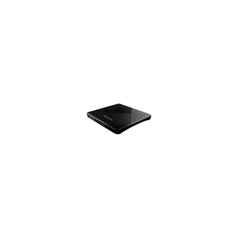 TRANSCEND externí DVD vypalovačka slim, USB 2.0, Black (+CyberLink Media Suite 10)