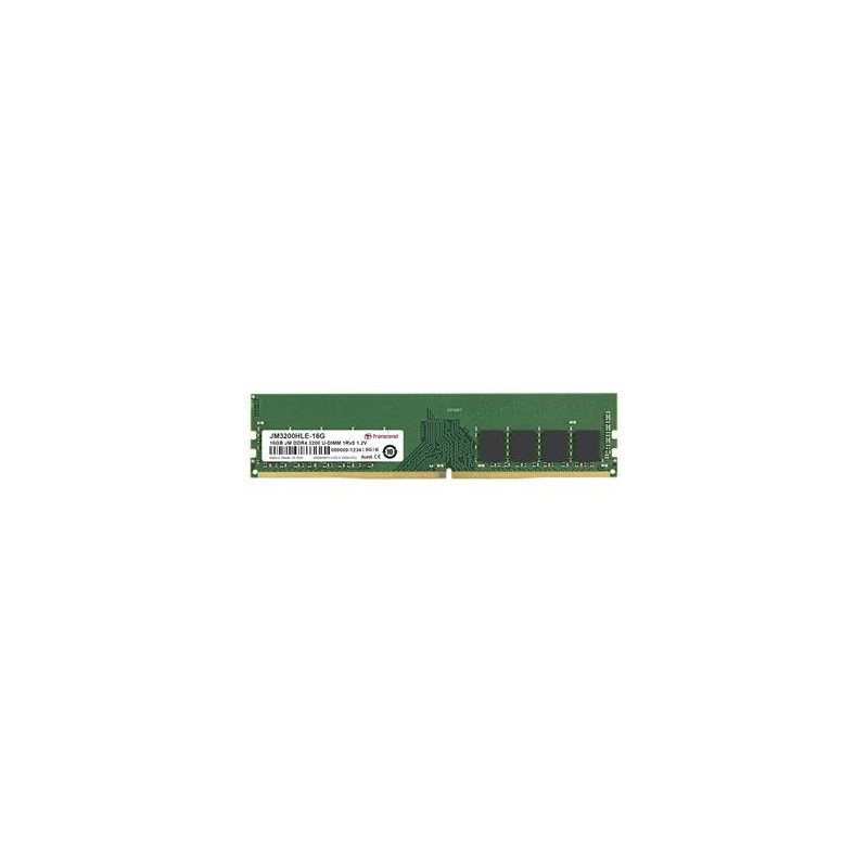 TRANSCEND DIMM DDR4 16GB 3200Mhz 1Rx8 2Gx8 CL22 1.2V