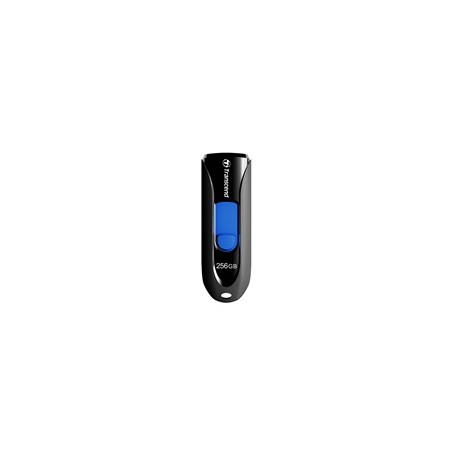TRANSCEND USB Flash Disk 512GB JetFlash®790, USB 3.1 (R:100/W:40 MB/s) černá/modrá