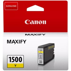 Canon CARTRIDGE PGI-1500 Y žlutá pro MAXIFY MB2050, MB215x, MB2350, MB275x (300 str.)