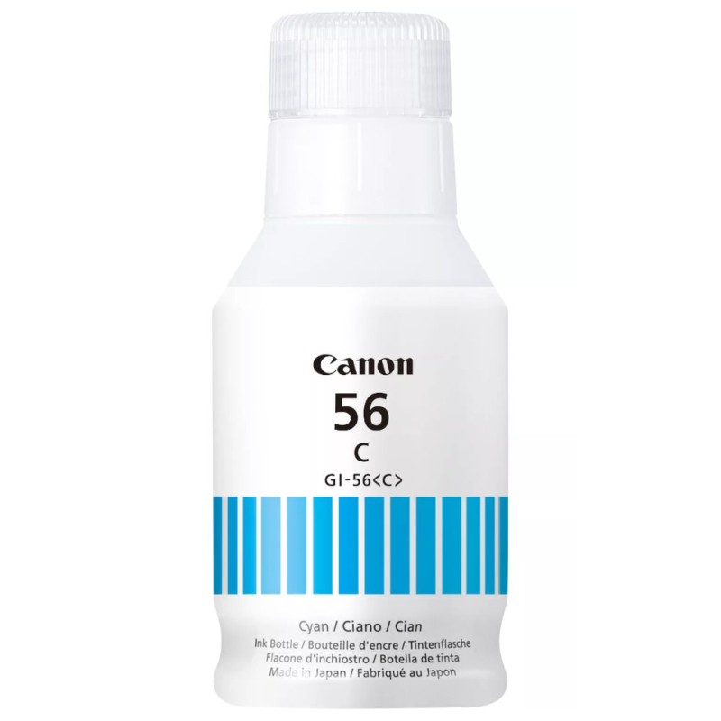 Canon BJ INK GI-56 C EUR Cyan Ink Bottle pro Maxify GX6050/3050/5550/7050/4050/5050/6550 (15755 str.)