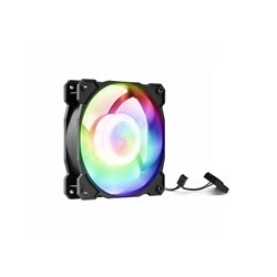 1stCOOL Statický RGB ventilátor 12cm, 3+4pin
