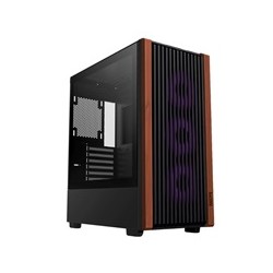 1stCOOL skříň G6 Noble, Mid Tower, ATX, AU, Průhledná Bočnice, Černá