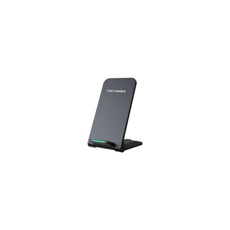 1stCOOL bezdrátová QI nabíječka H18, skládací stojánek, USB-C, černá