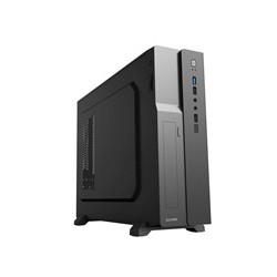 1stCOOL skříň COMPACT 1, Micro Tower, AU, USB 3.0, USB-C, CR, 1x 80mm Fan, černá