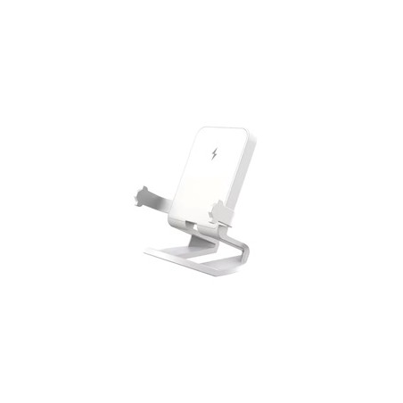 1stCOOL bezdrátová přenosná QI nabíječka 15W, panáček, USB-C, bílá