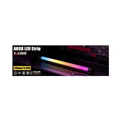 1stCOOL AURA EVO ARGB LED, SATA, 28cm, černá