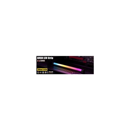 1stCOOL AURA EVO ARGB LED, SATA, 28cm, černá