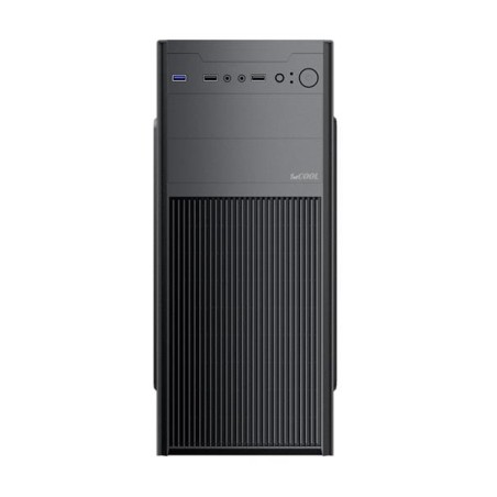 1stCOOL skříň JAZZ 6, micro tower, AU, USB 3.0, bez zdroje, černá