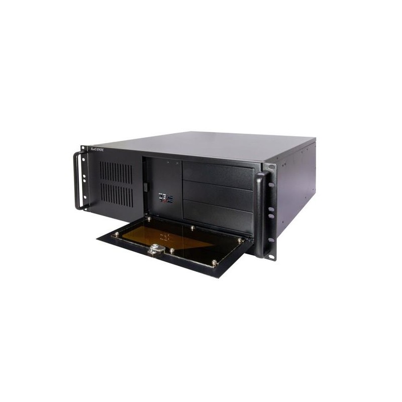 1stCOOL IPC serverová skříň 4U-450, 19" Rack Black, bez zdroje