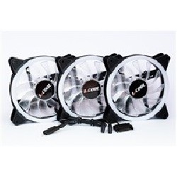 1stCOOL Fan KIT AURA EVO 1 ARGB, 3x Dual Ring ventilátor + ARGB Nano řadič
