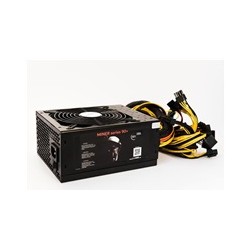 1stCOOL zdroj ATX 1600W MINER 1600, APFC, 90+, bez síťového kabelu