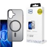 3mk ochranný kryt Frosty MagCase Black pro Apple iPhone 16