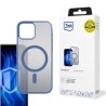 3mk ochranný kryt Frosty MagCase Blue pro Apple iPhone 12 Pro Max