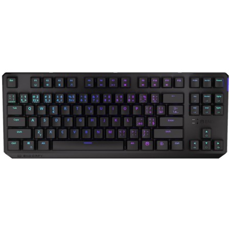 ENDORFY Klávesnice Thock TKL Wireless CZ Red, Mechanická, Bezdrátová, černá