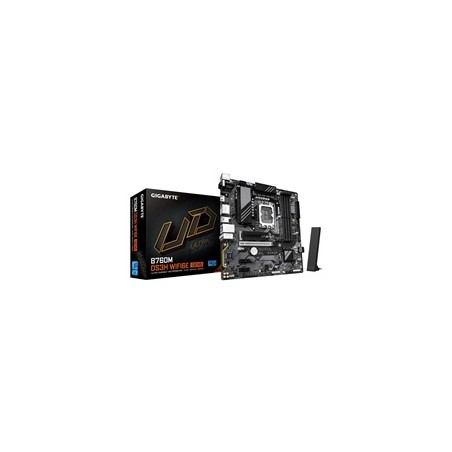 BAZAR - GIGABYTE MB Sc LGA1700 B760M DS3H WIFI6E GEN5, Intel B760, 4xDDR5, 2xDP, 1xHDMI, mATX - Po opravě (Komplet)