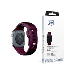 3mk řemínek Watch Strap pro Apple 38/40/41 mm Mulberry