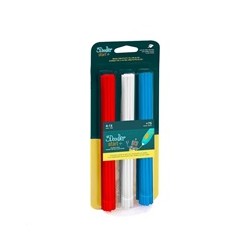 3Doodler náplň ECO-PCL pro 3D pero Start+ 75ks - červená, modrá, bílá
