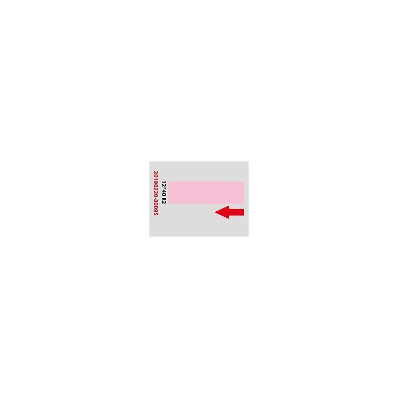 Niimbot štítky RP 12x40mm 155ks Pink pro D11 a D110