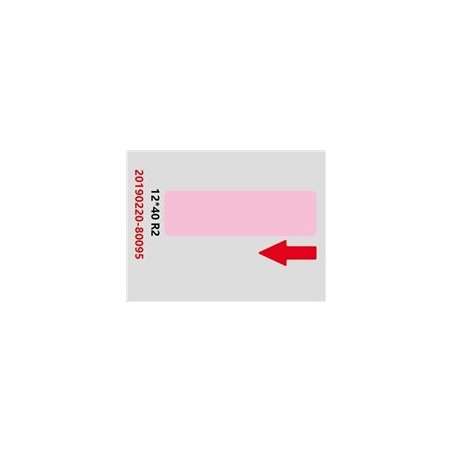 Niimbot štítky RP 12x40mm 155ks Pink pro D11 a D110