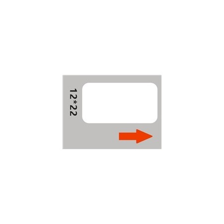 Niimbot štítky RP 12x22mm 250ks White pro D11 a D110