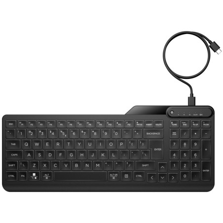 HP 405 Multi-Device Wired Backlit Keyboard CZ/SK