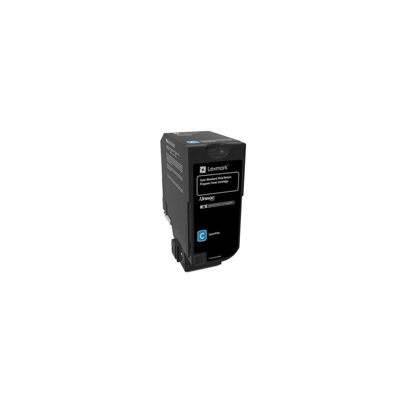 LEXMARK toner CS720, CS725, CX725 Cyan Standard Yield Return Programme Toner Cartridge