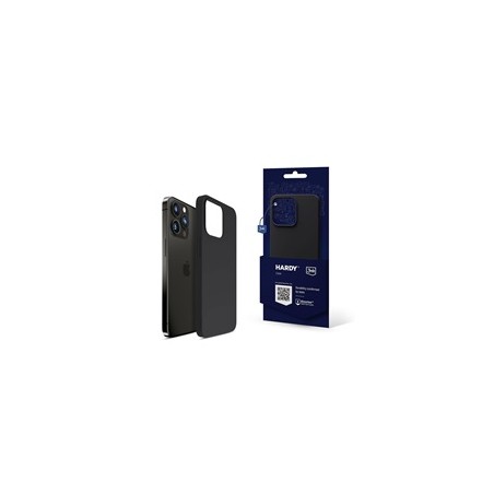 3mk ochranný kryt HARDY Silicone MagCase pro Apple iPhone 16, Graphite