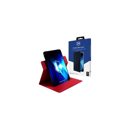 3mk ochranné pouzdro Universal Tablet Case pro tablety 9-11", Red