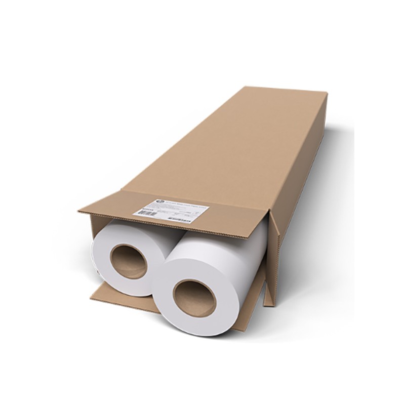 HP Universal Bond Paper MULTIPACK, 106 microns (4.2 mil) • 80 g/m2 (21 lbs) • 914 mm x 45.7 m , 2x Q1397A - 2 role