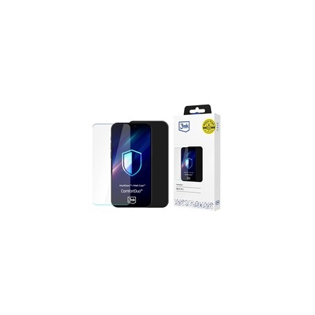 3mk kryt+tvrzené sklo ComfortDuo Matt Black pro Google Pixel 9A