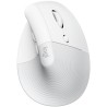 Logitech Lift Vertical Ergonomic Mouse for Business, Mac, off-white/pale grey