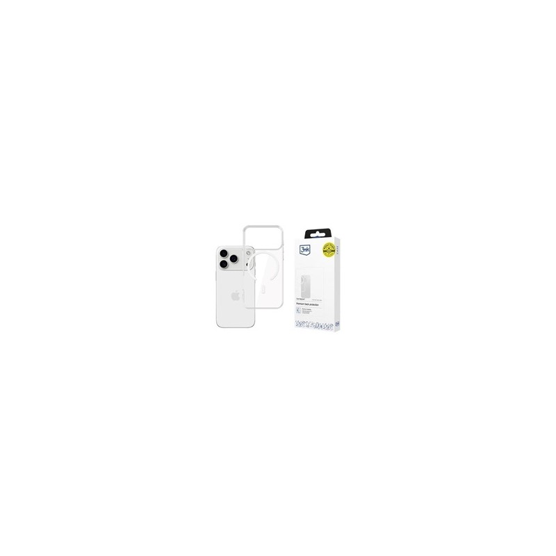 3mk ochranný kryt Clear MagCase pro Apple iPhone 17 Pro Max