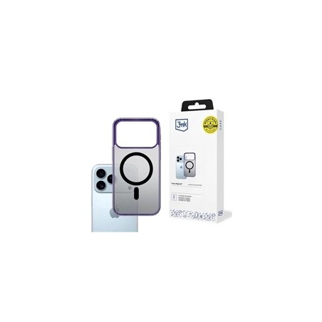 3mk ochranný kryt Frosty MagCase Purple pro Apple iPhone 17 Pro Max