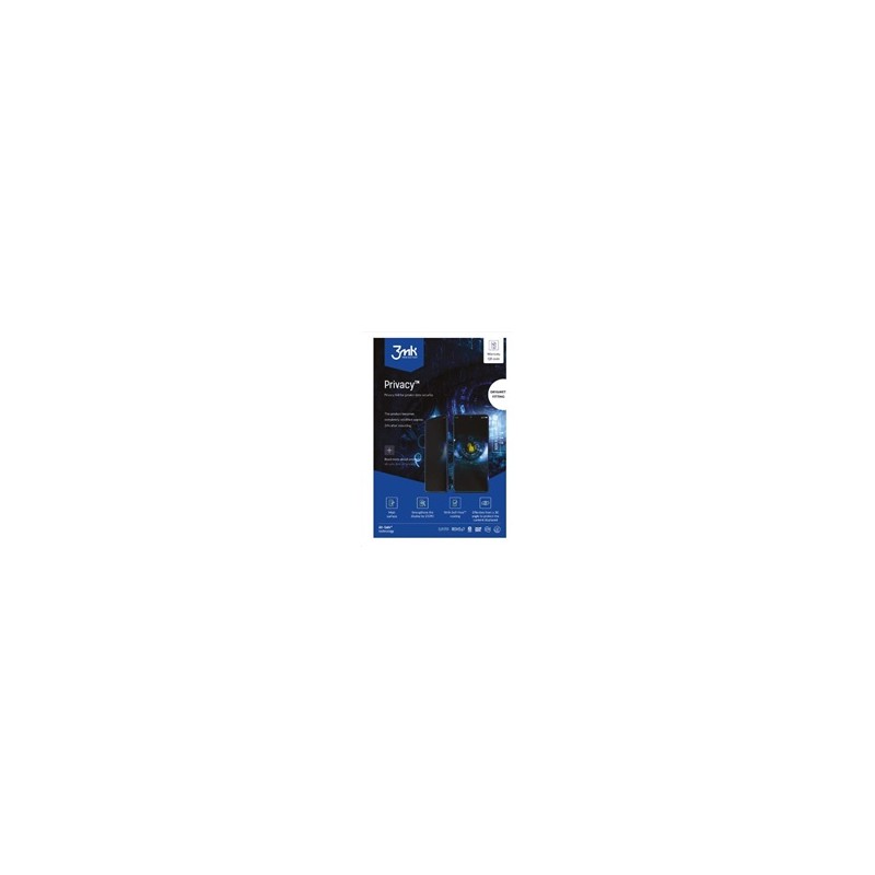 3mk All-Safe - AIO fólie BH Privacy Dry & Wet Fitting Phone, 5 ks