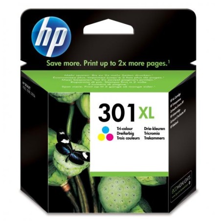 HP 301XL Tri-color Ink Cart, 6 ml, CH564EE (330 pages)