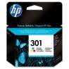 HP 301 Tri-color Ink Cart, 3 ml, CH562EE (165 pages)