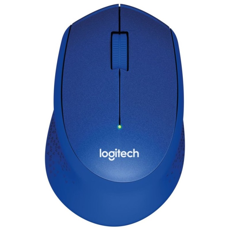 Logitech Wireless Mouse M330 Silent Plus, blue